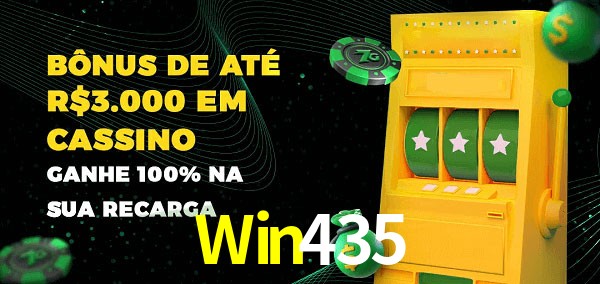 Win435 melhor bônus de depósito